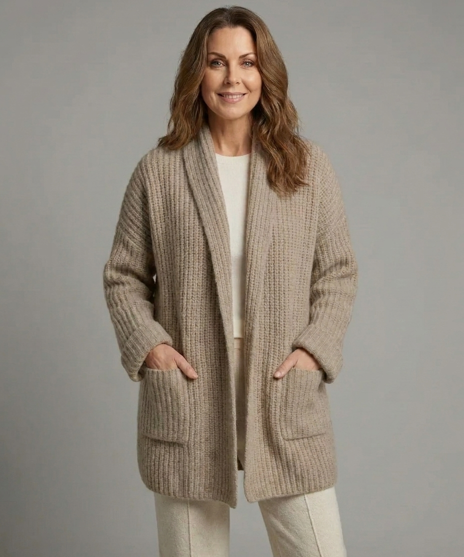 Evara – Cozy Knit Wrap Cardigan
