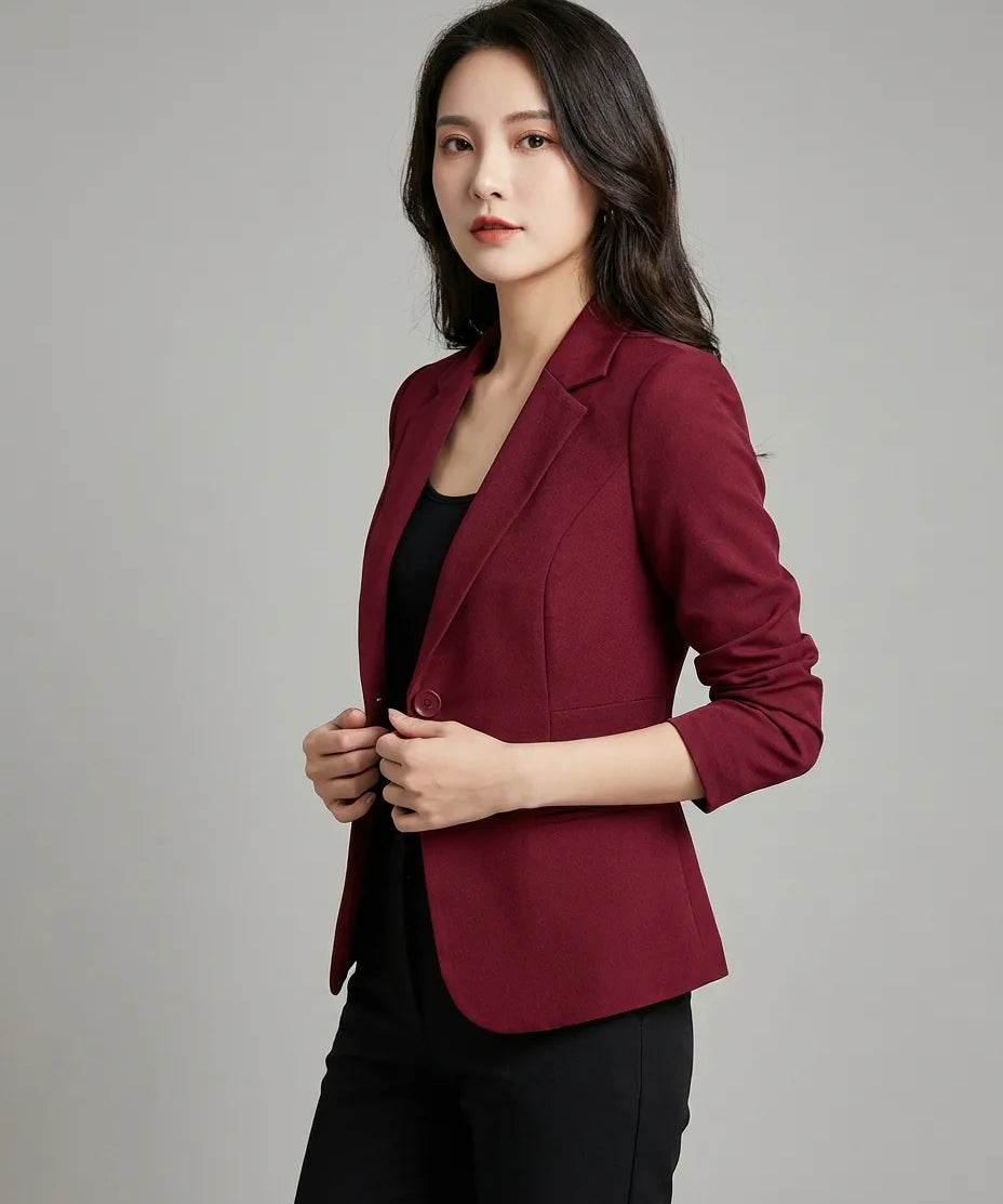 Daria - Crimson Line Blazer