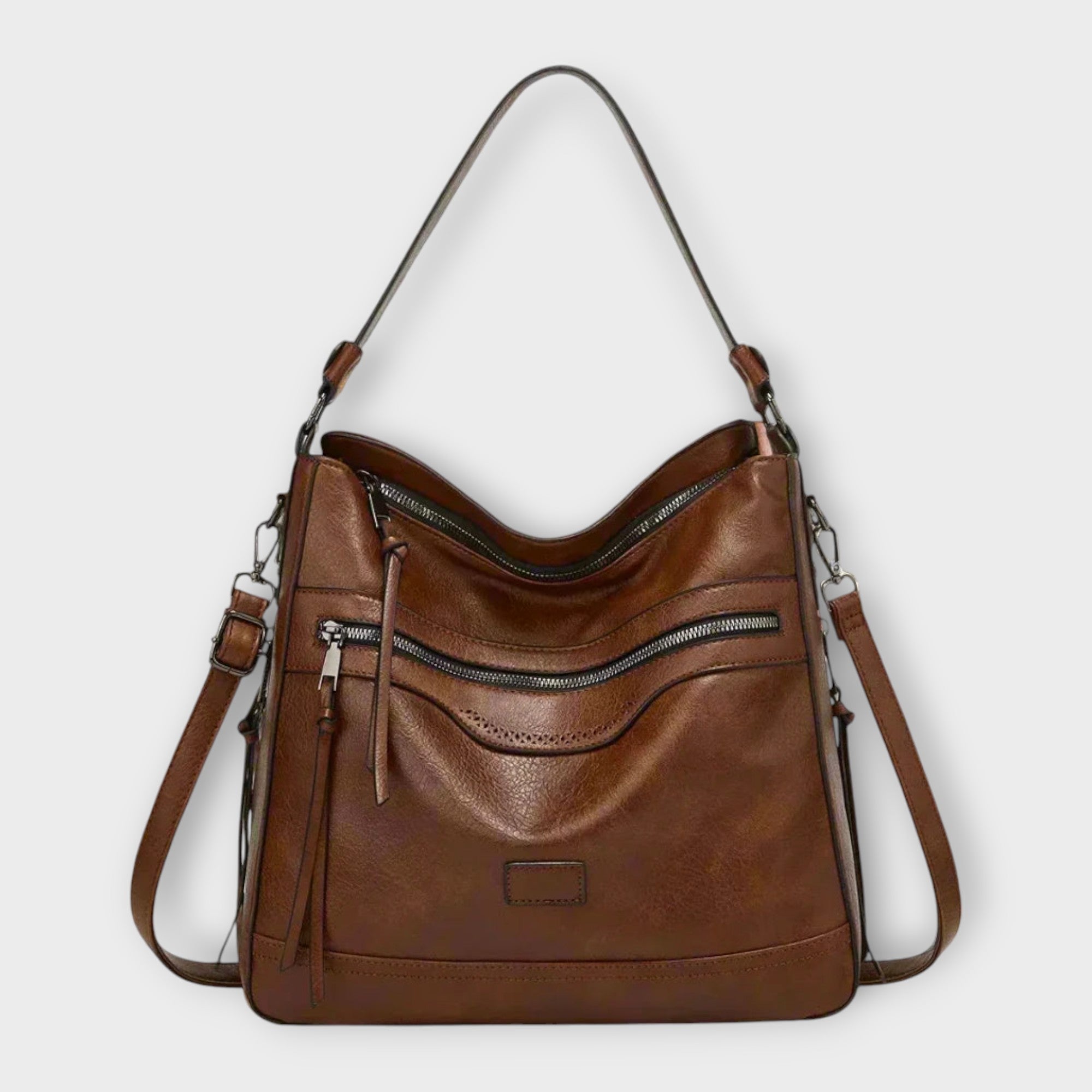 Veltrix – Shadow Zip Hobo Bag