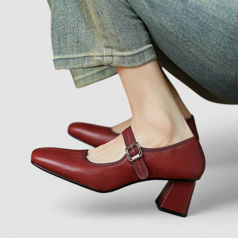 Hyreanne - Orthopedic Mary Jane heels