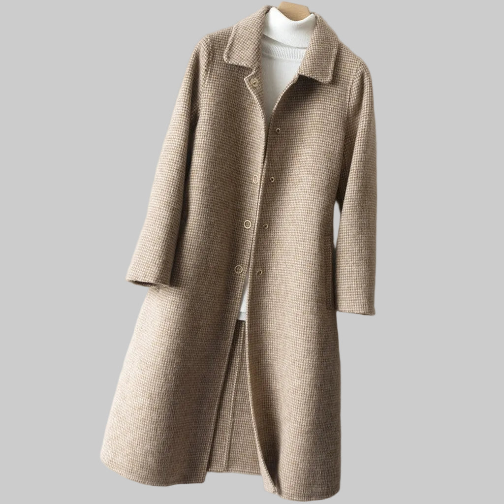 Amelie - Textured Long Coat