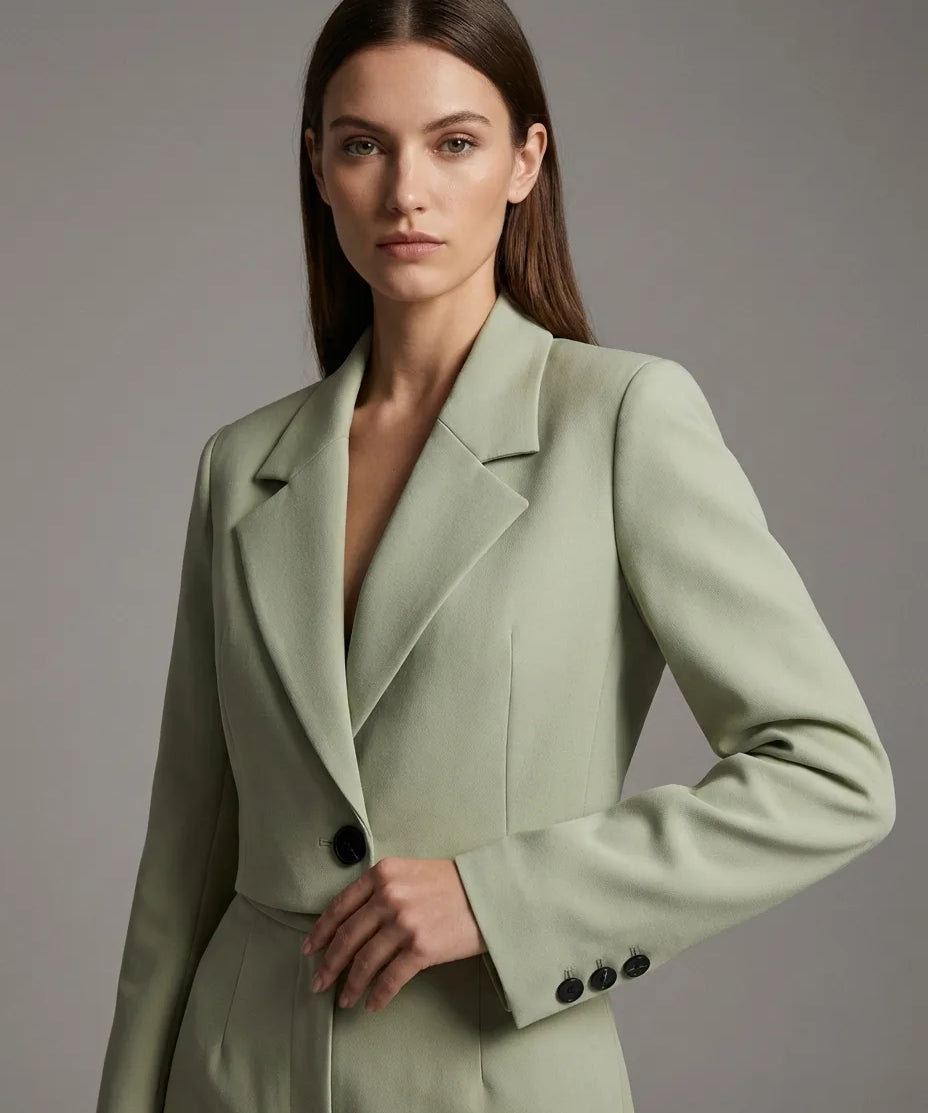 Nika - Cropped Tail Blazer