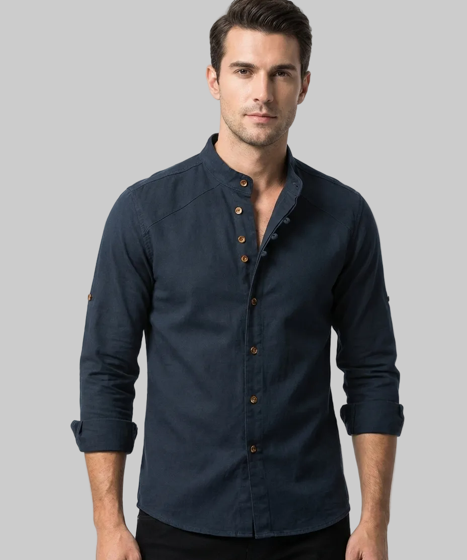 Lukáš - Linen Form Shirt