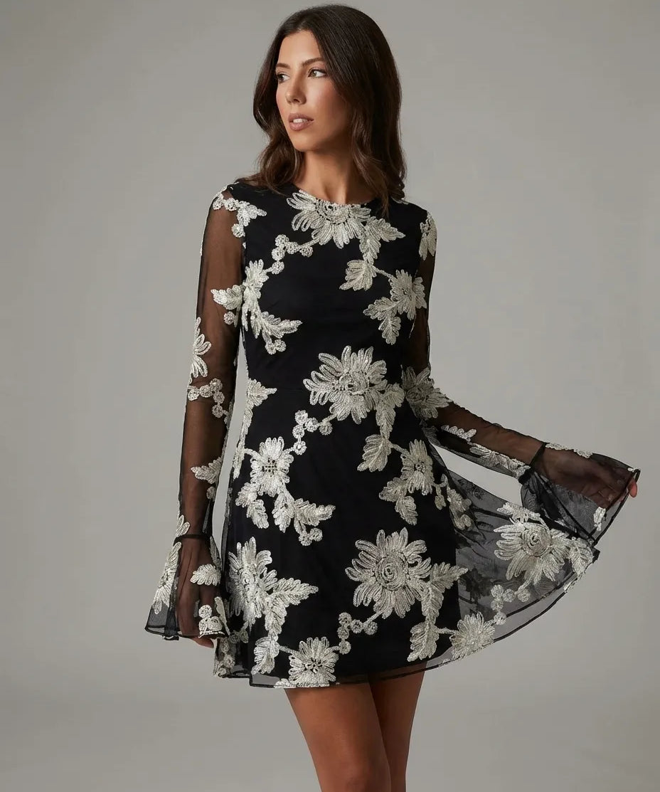 Serenya - Soft Bloom Dress