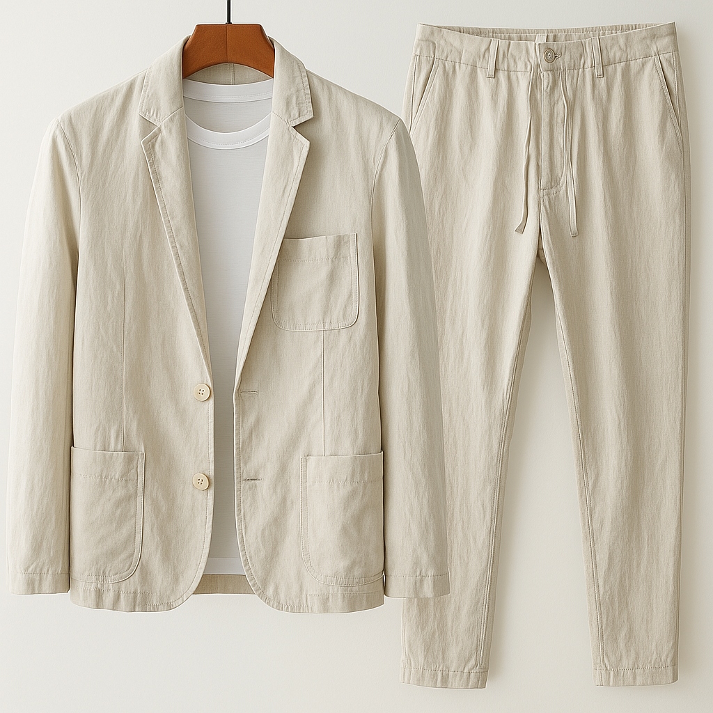 Orlento – Riviera Linen Tailored Set