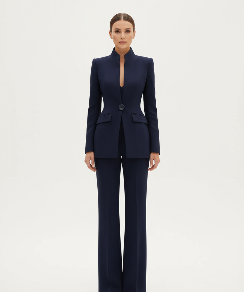 Georgina - Blazer and Palazzo Pants Set
