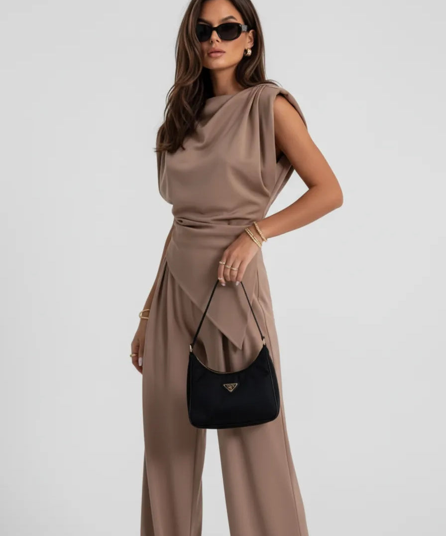 VELORA - Draped Power Set