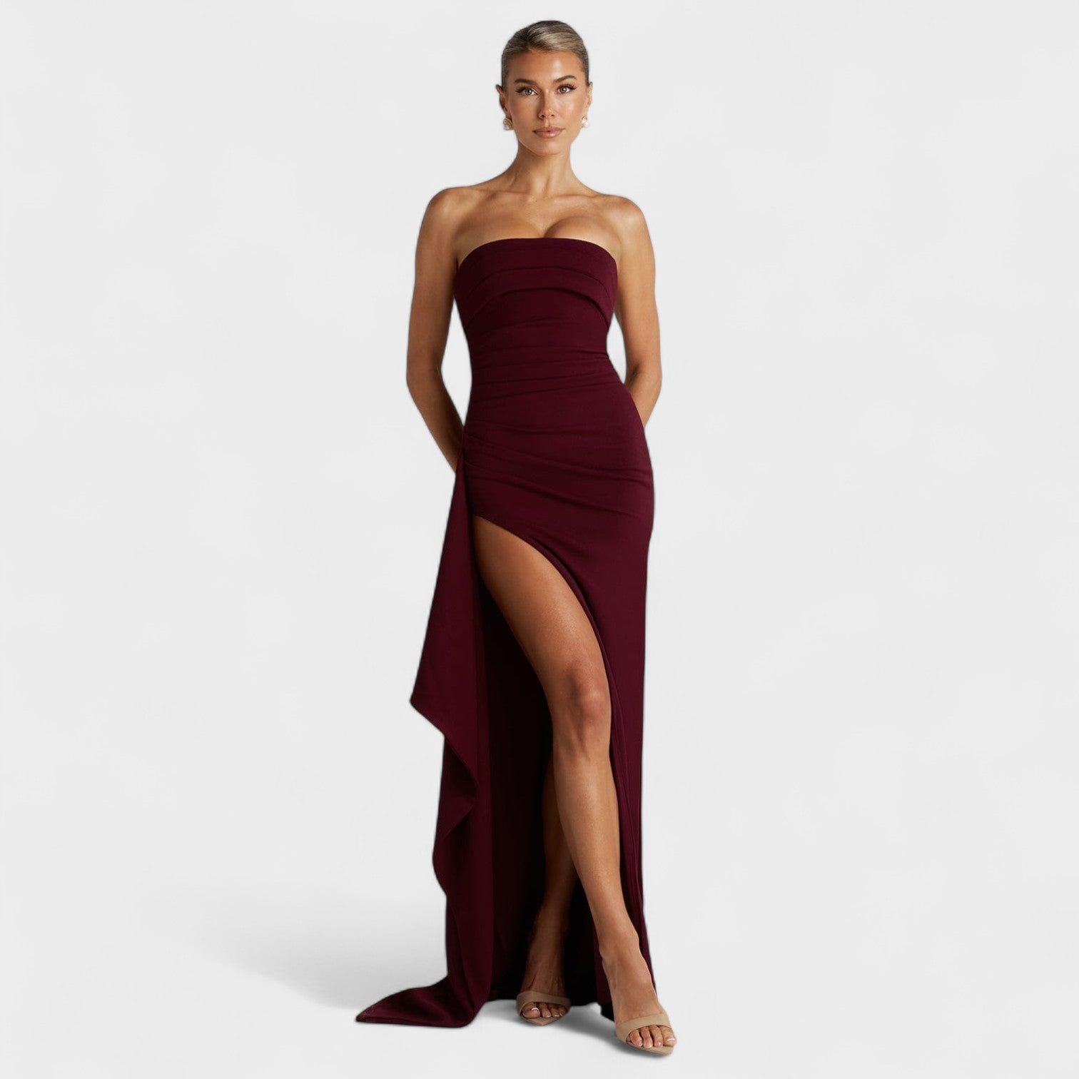 Adéla - Sculpt Strapless Dress
